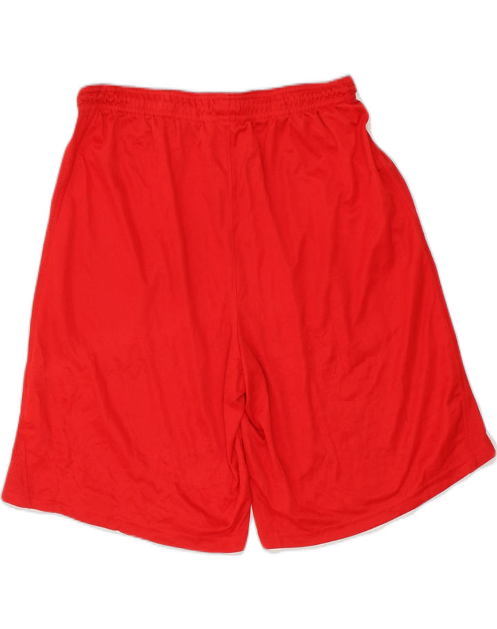 CHAMPION Mens Sport Shorts Large Red Polyester | Vintage Champion | Thrift | Second-Hand Champion | Used Clothing | Messina Hembry 