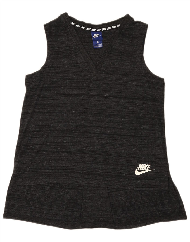 Nike Damevest Top UK 10 Small Grey Flecked