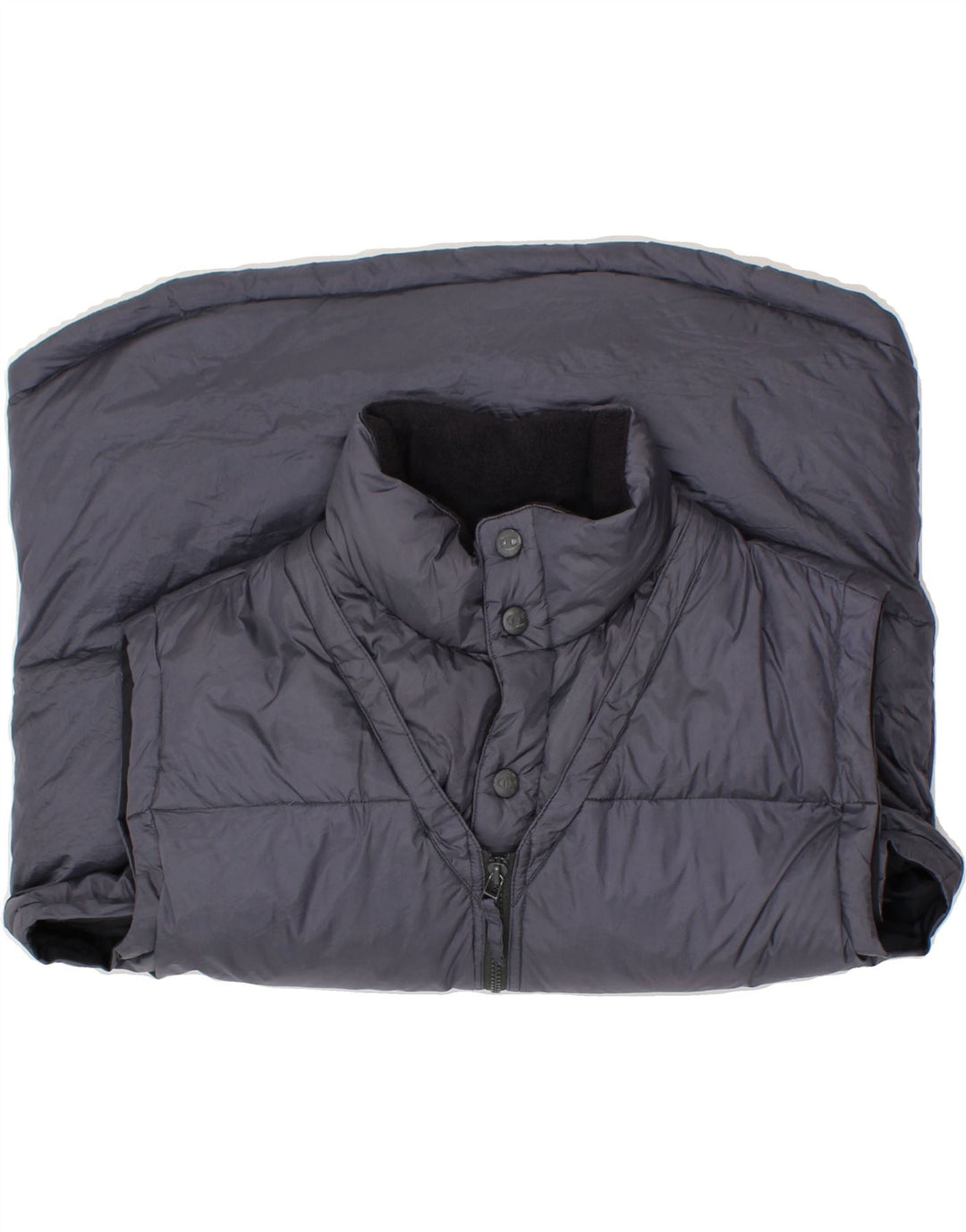 CHAMPION Womens Padded Gilet UK 18 XL Grey Nylon Vintage Champion and Second-Hand Champion from Messina Hembry 