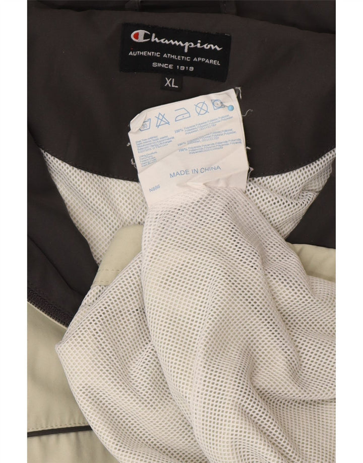 CHAMPION Træningsdragt til mænd Topjakke XL Grøn Polyester