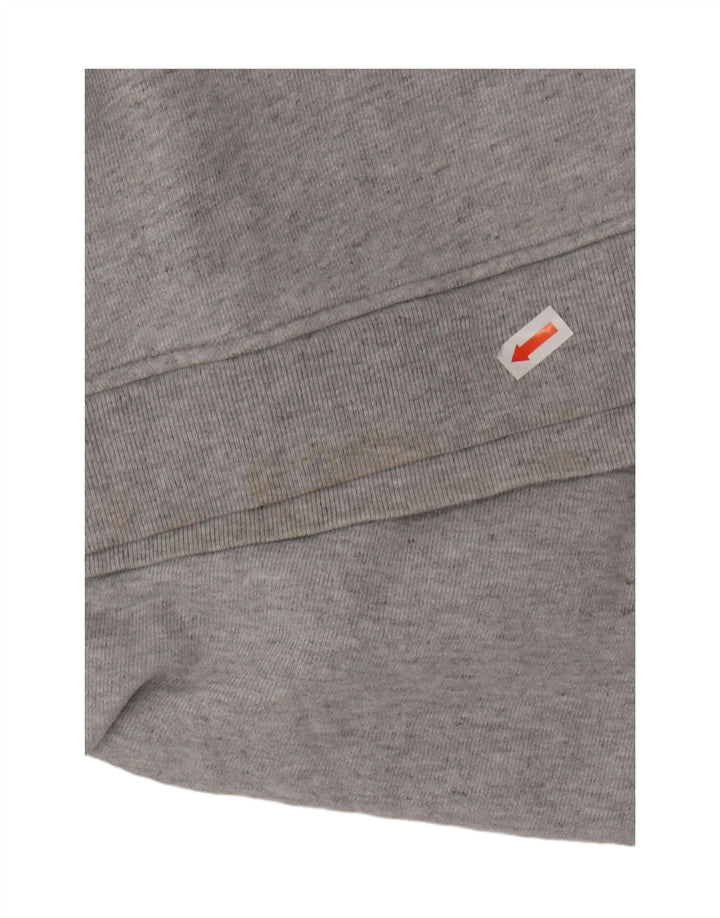 LEVI'S Womens Graphic Sweatshirt Jumper UK 14 Medium Grey Cotton Vintage Levi's and Second-Hand Levi's from Messina Hembry 
