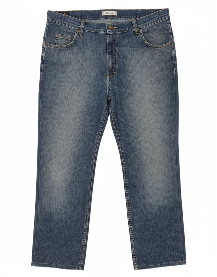 LEE Mens Straight Jeans W38 L26 Blue