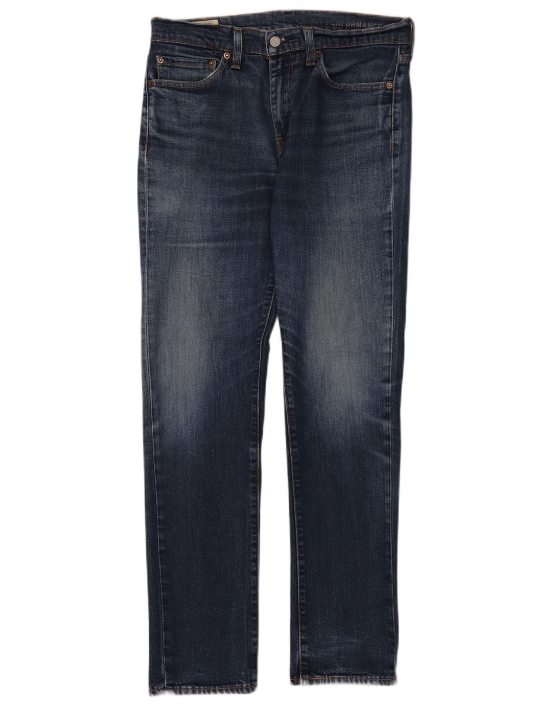 Levi's Herre 511 Slim Jeans W32 L32 Marineblå Bomuld