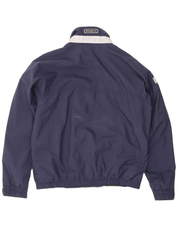 Henri Lloyd Windbreaker Jacket til mænd UK 38 Medium Navy Blue Nylon