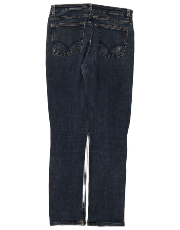 Crew Clothing Womens Straight Jeans UK 10 Small W28 L28 Blue