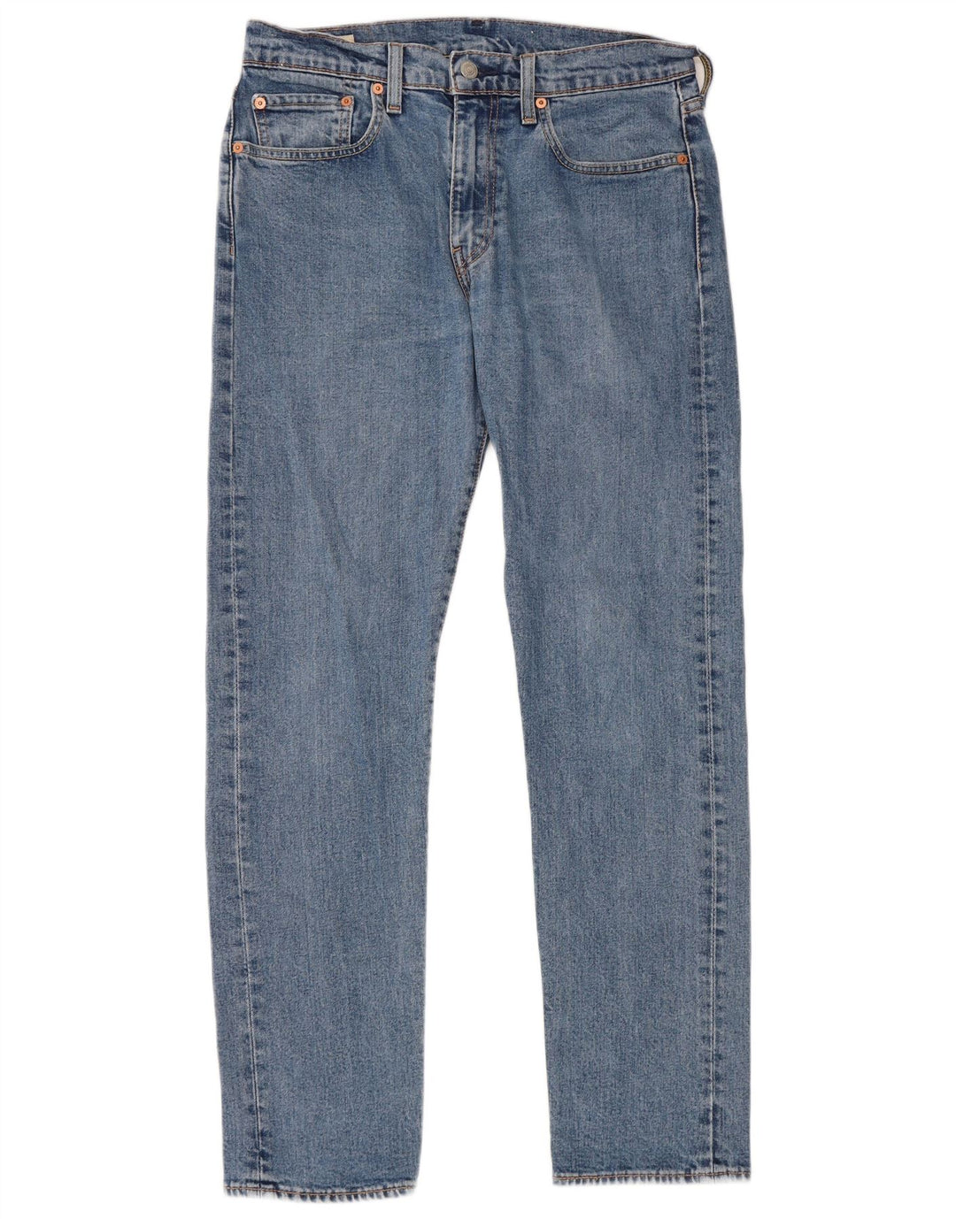 Levi's Herre 502 lige jeans W32 L32 blå bomuld