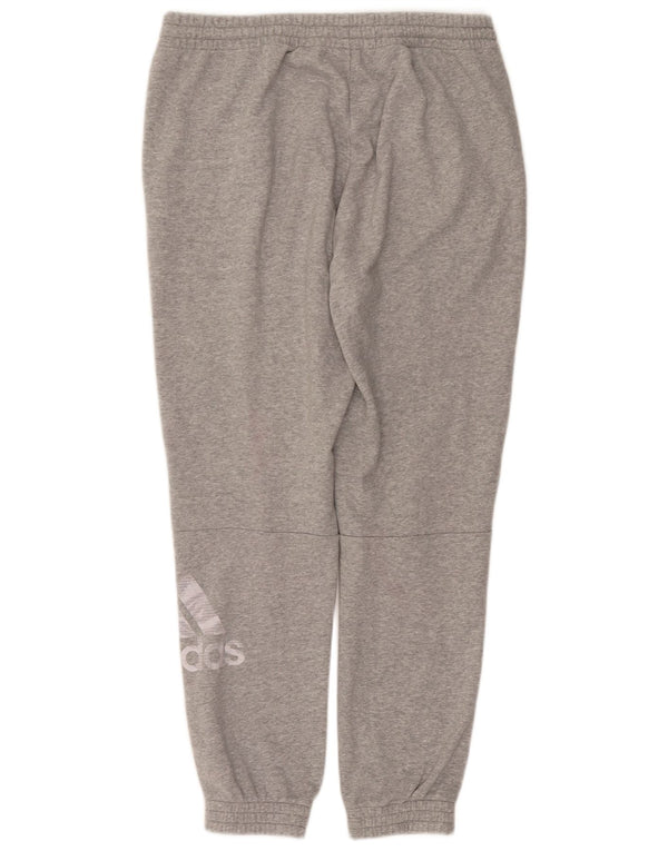 Adidas Herre grafisk træningsdragt Bukser Joggers Large Grå Flecked Bomuld