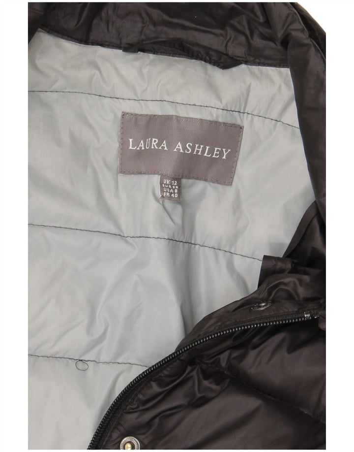Laura Ashley Dame Polstret Jakke UK 12 Medium Sort