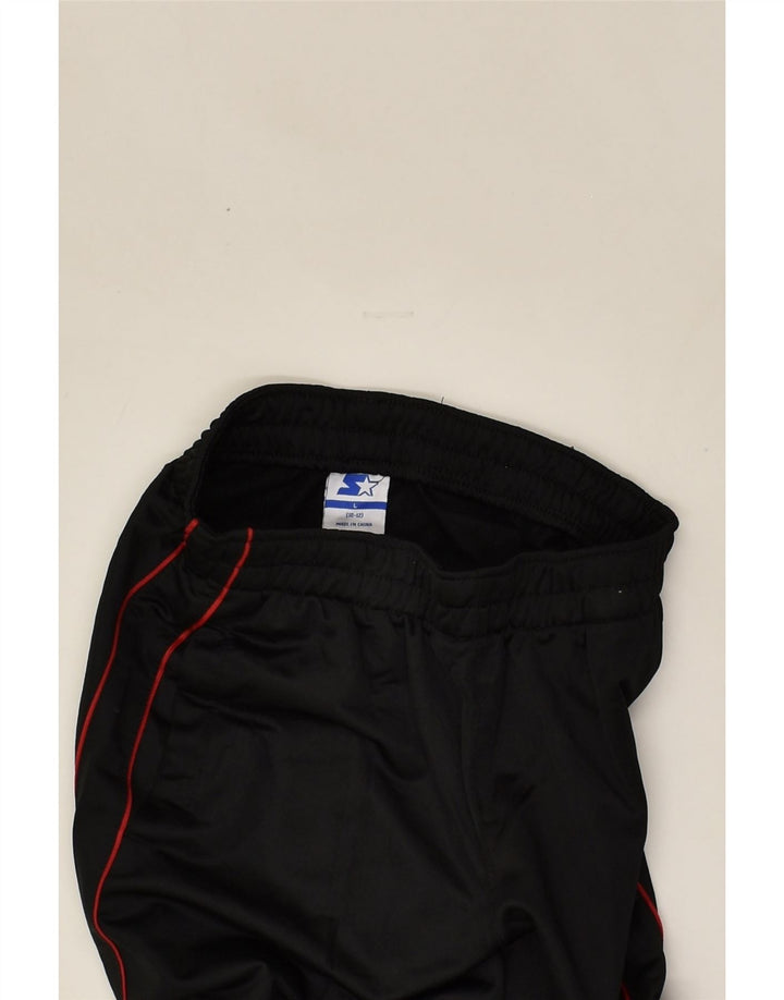 STARTER Boys Tracksuit Trousers 10-11 Years Large  Black Polyester | Vintage Starter | Thrift | Second-Hand Starter | Used Clothing | Messina Hembry 