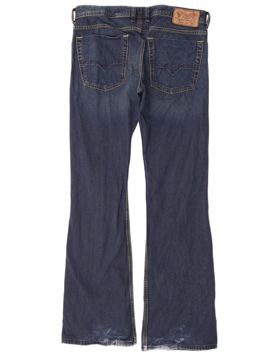 Diesel Herre Bootcut Jeans W32 L33 Blå Bomuld