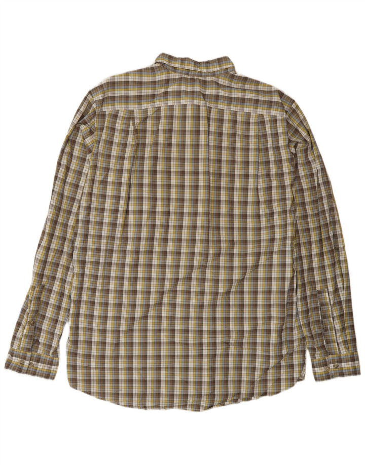 Eddie Bauer Herre høj Classic Fit Flanelskjorte Stor flerfarvet ternet
