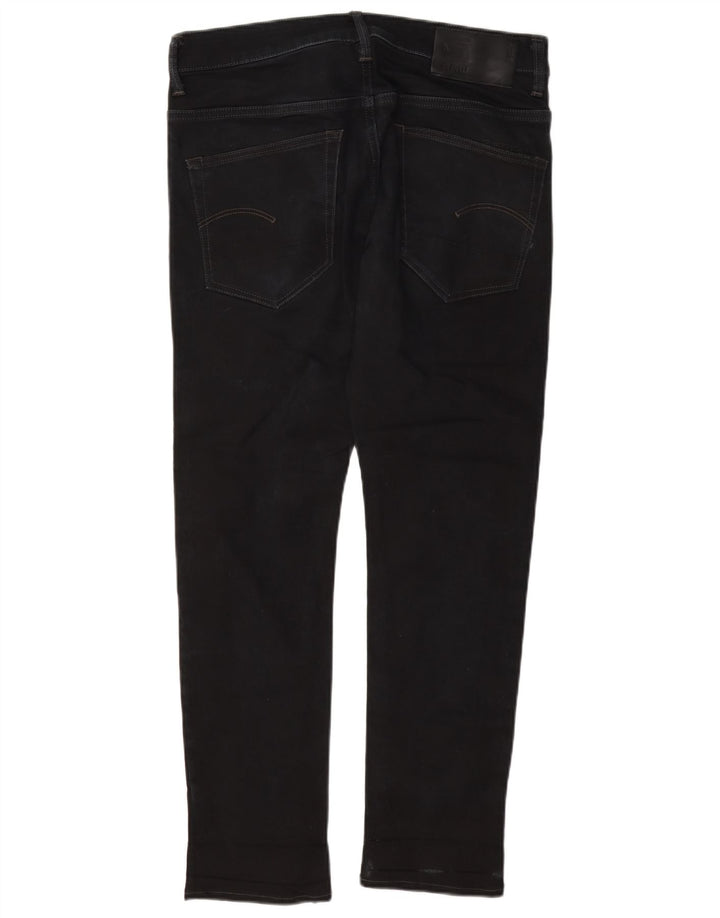 G-Star Herre 3301 Slim Jeans W32 L30 Marineblå Bomuld