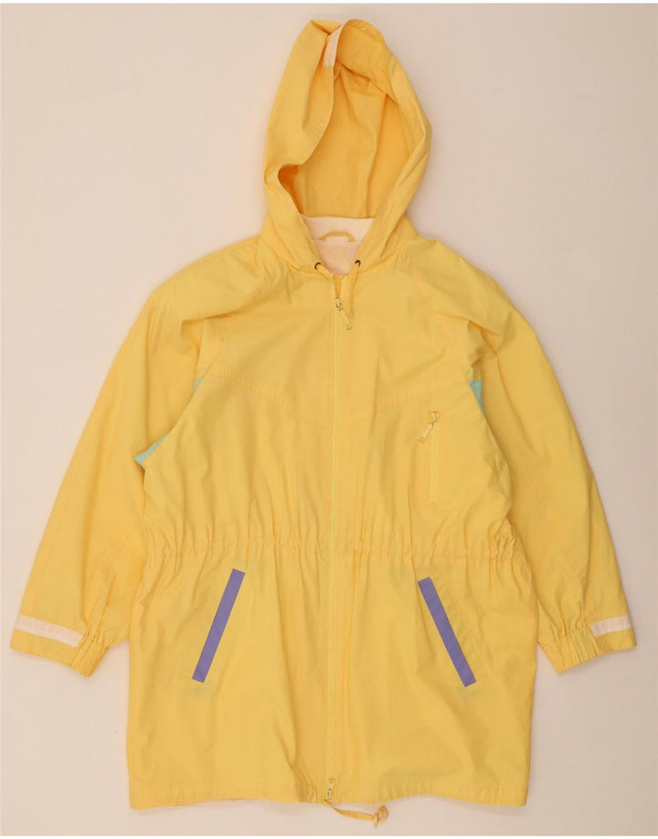 Valmeline Dame Oversized hættejakke EU 44 XL Gul Colourblock