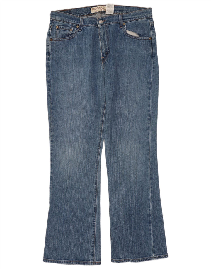 LEVI'S Dame 515 Nouveau Bootcut Jeans US 14 XL W34 L31 Blå