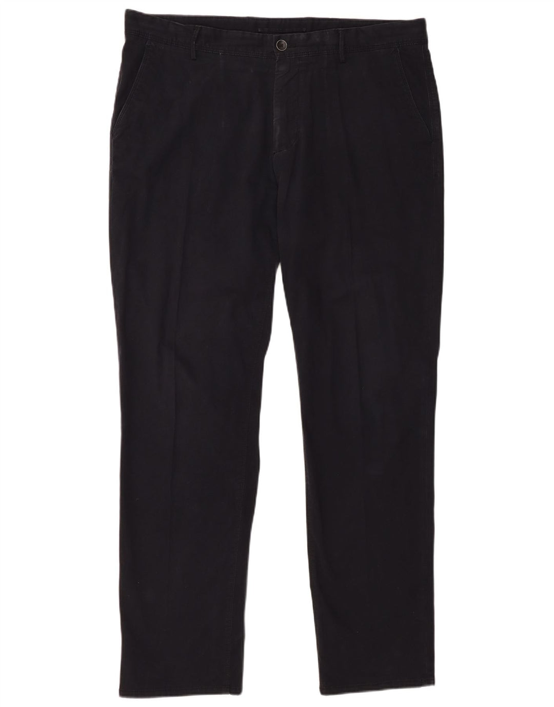 MASSIMO DUTTI Herre Regular Fit Chinobukser EU 44 Large W34 L31 Sort