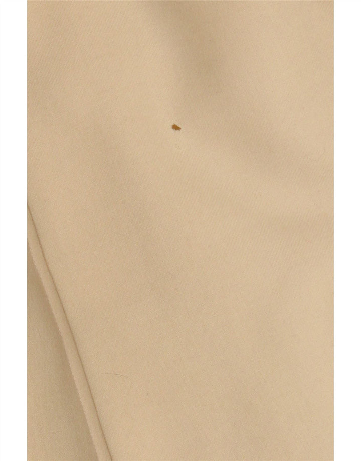Jaeger Dame Oversized Dobbeltradet Frakke UK 14 Medium Beige Ny Uld