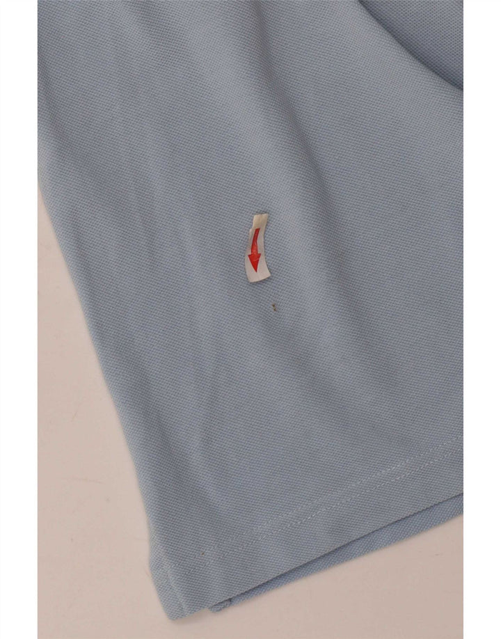 Fred Perry Herre poloshirt XL blå stribet bomuld