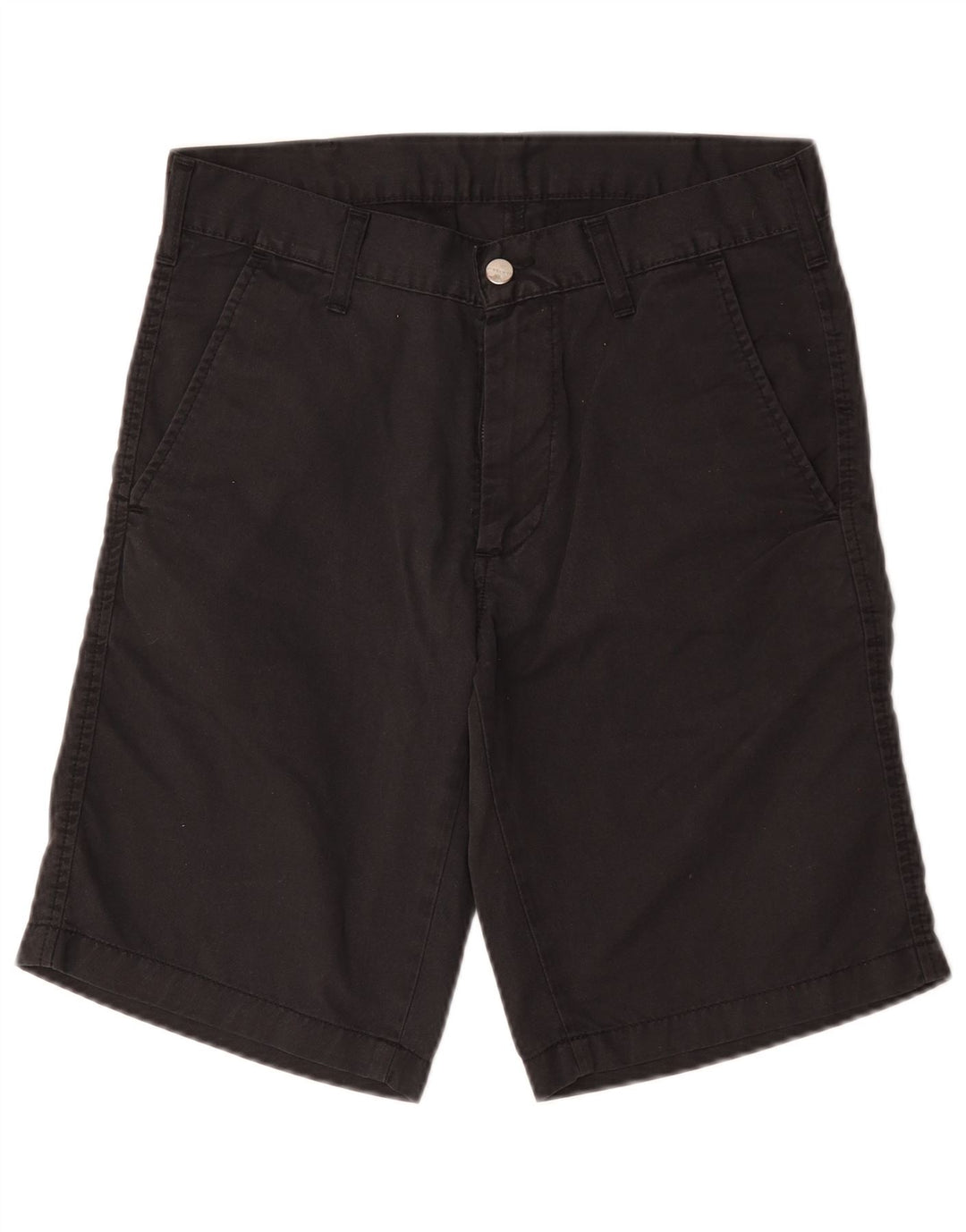 Carhartt Herre Bermuda Shorts W29 Small Black Polyester