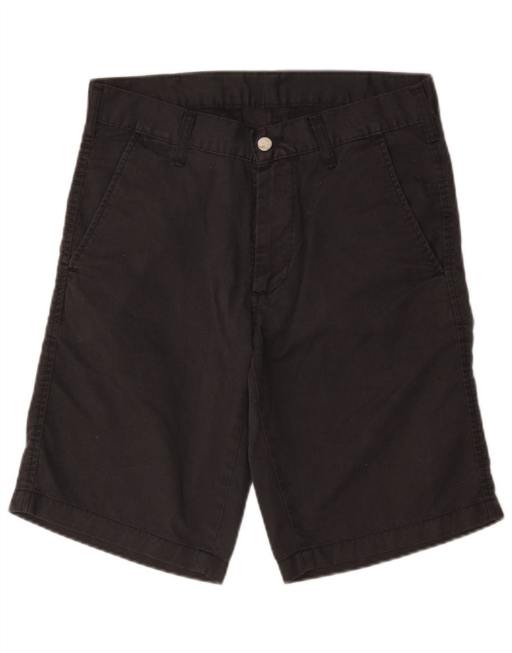 Carhartt Herre Bermuda Shorts W29 Small Black Polyester