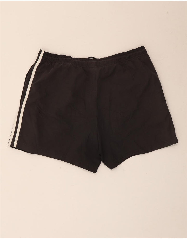 Adidas Sportsshorts til mænd, store sorte polyester