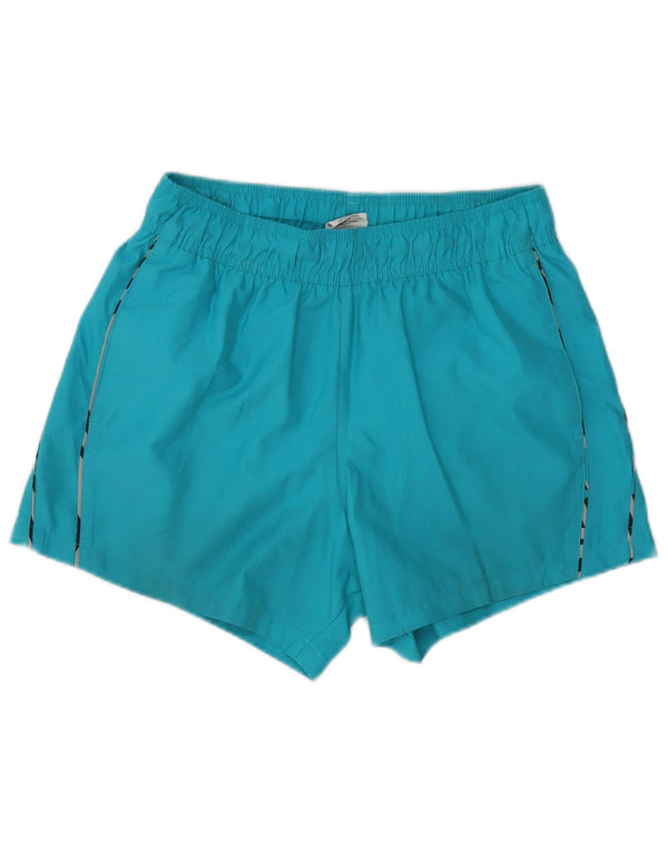 Puma Svømmeshorts til kvinder UK 8 Small Blue Polyester