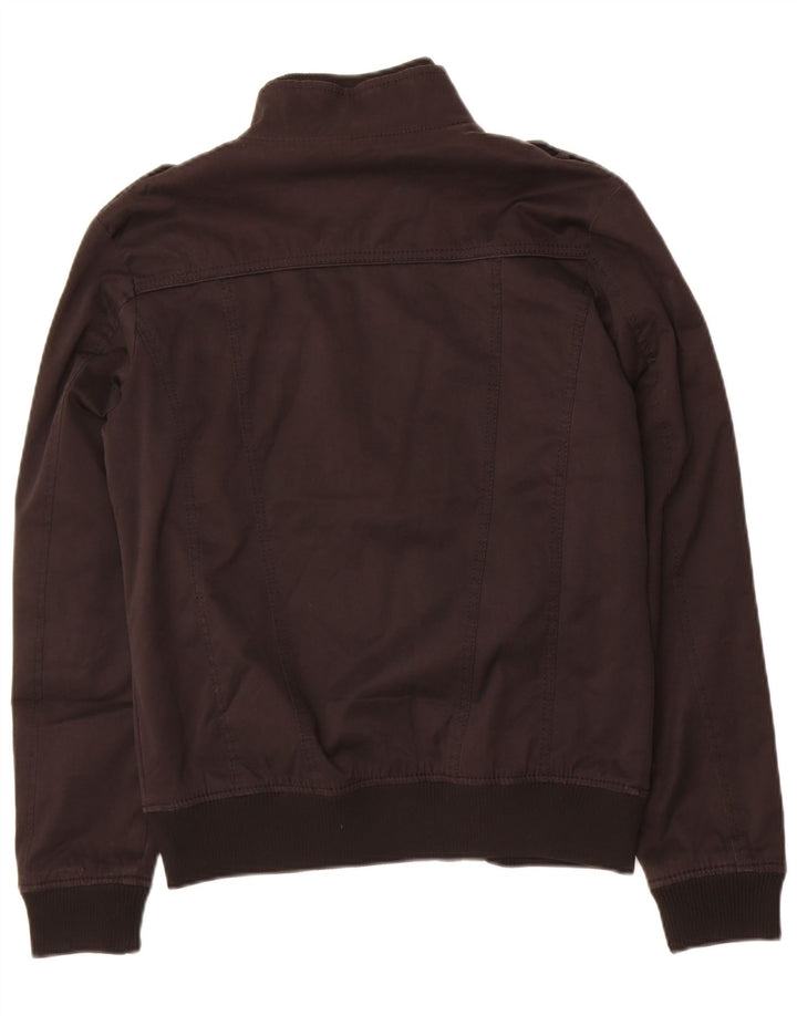 Zara Herre Military Bomber Jacket UK 36 Small Black