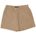 Chaps Chino Shorts til kvinder US 8 Medium W32 Beige Bomuld