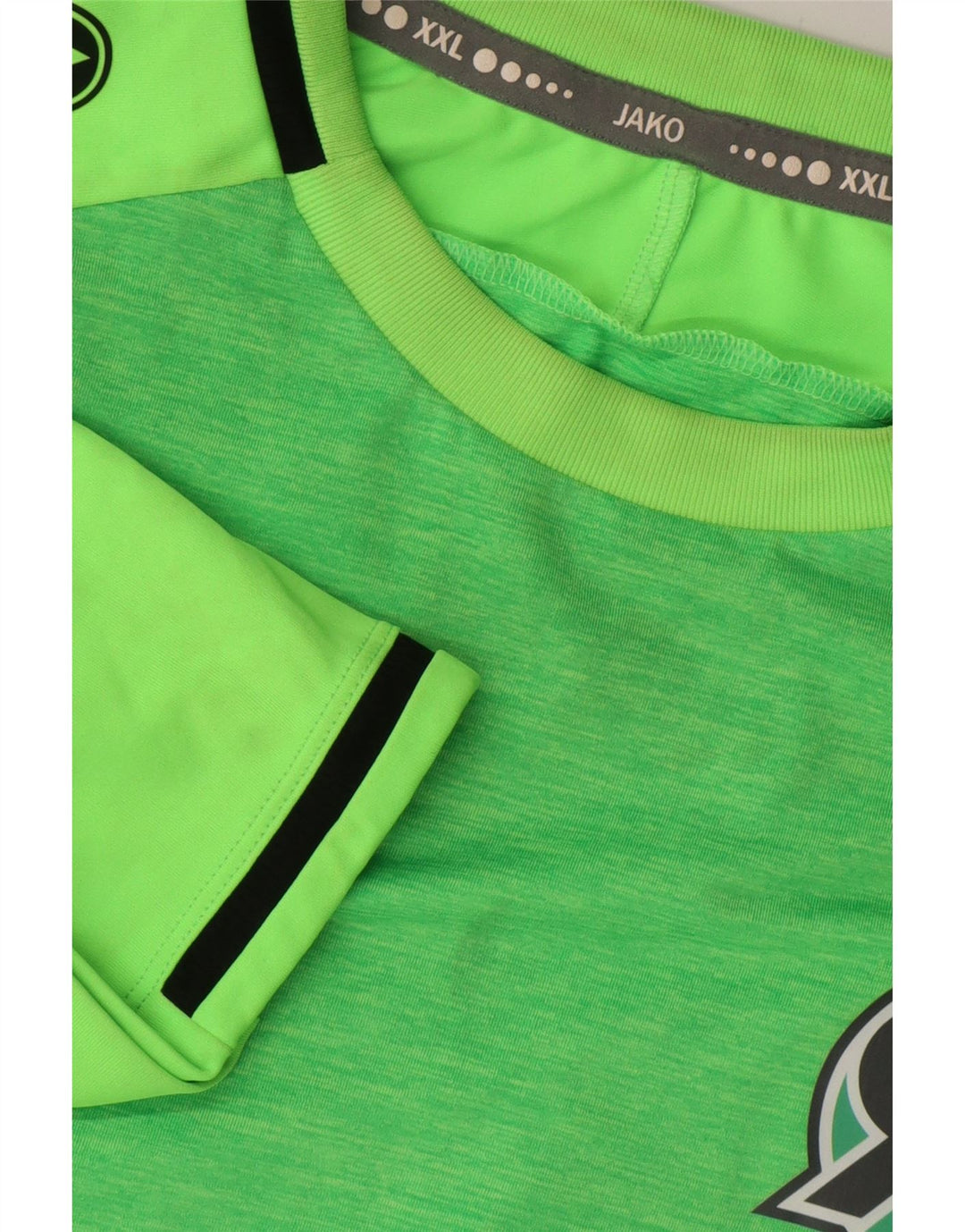 Jako Herre Grafisk T-Shirt Top 2XL Grøn Colourblock Polyester
