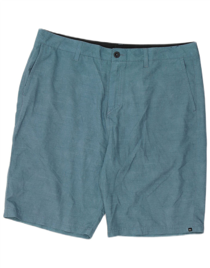 Quiksilver Chino Shorts til mænd W38 XL Blå Polyester