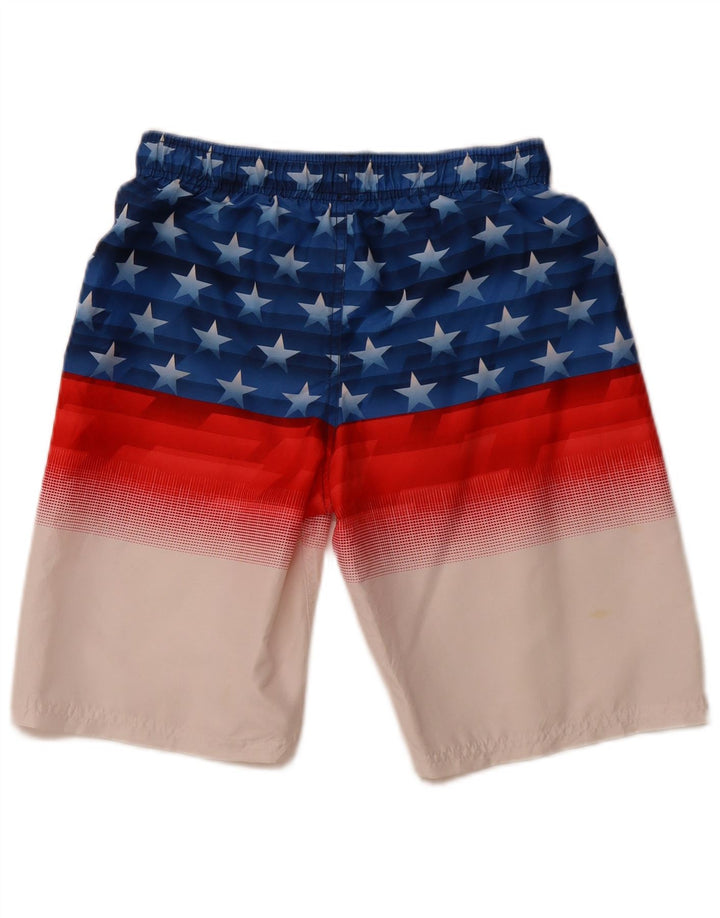 UNDER ARMOUR Boys Swimming Shorts 13-14 Years XL Multicoloured Colourblock