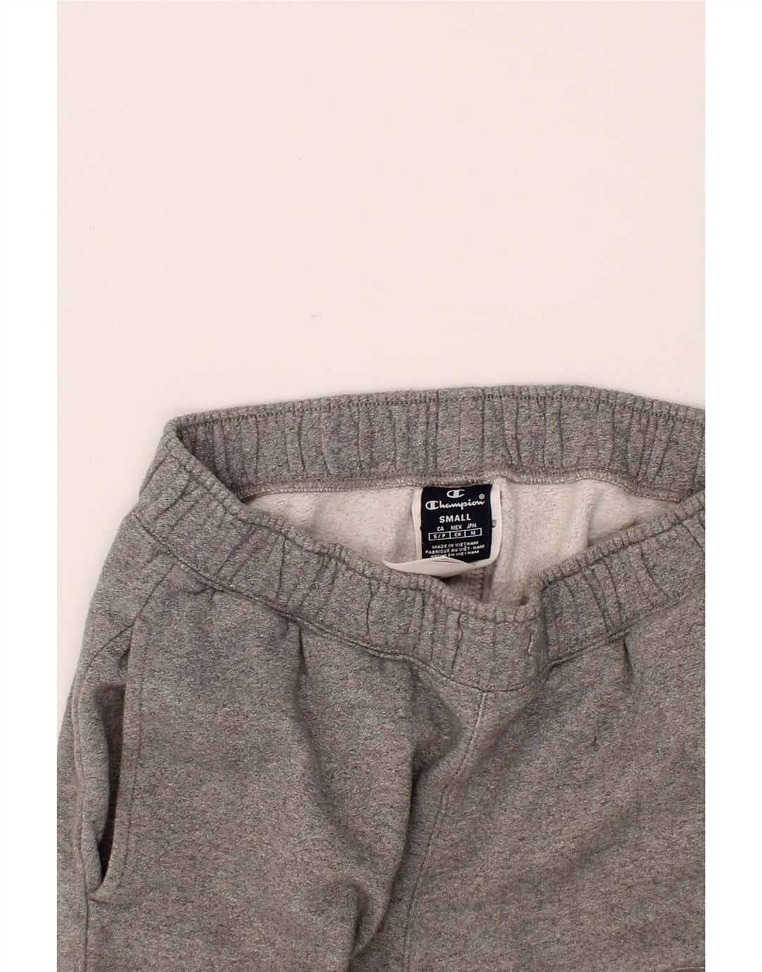 CHAMPION Mens Tracksuit Trousers Joggers Small Grey Cotton Vintage Champion and Second-Hand Champion from Messina Hembry 