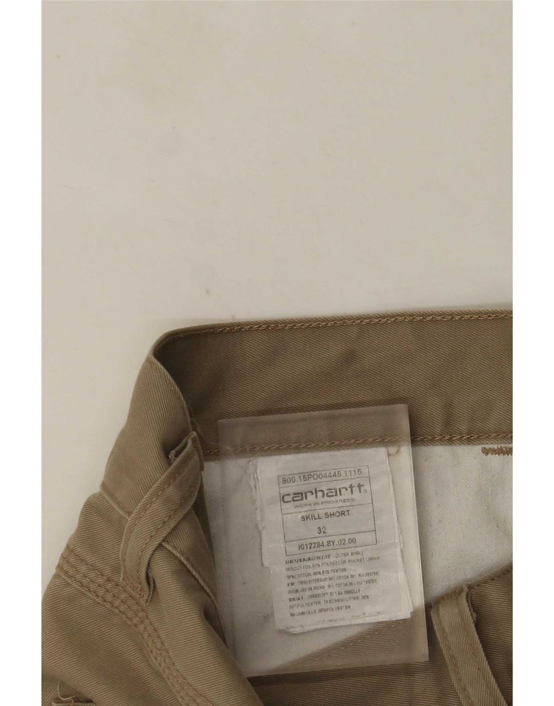 Carhartt Herre Casual Shorts W32 Medium Beige Bomuld