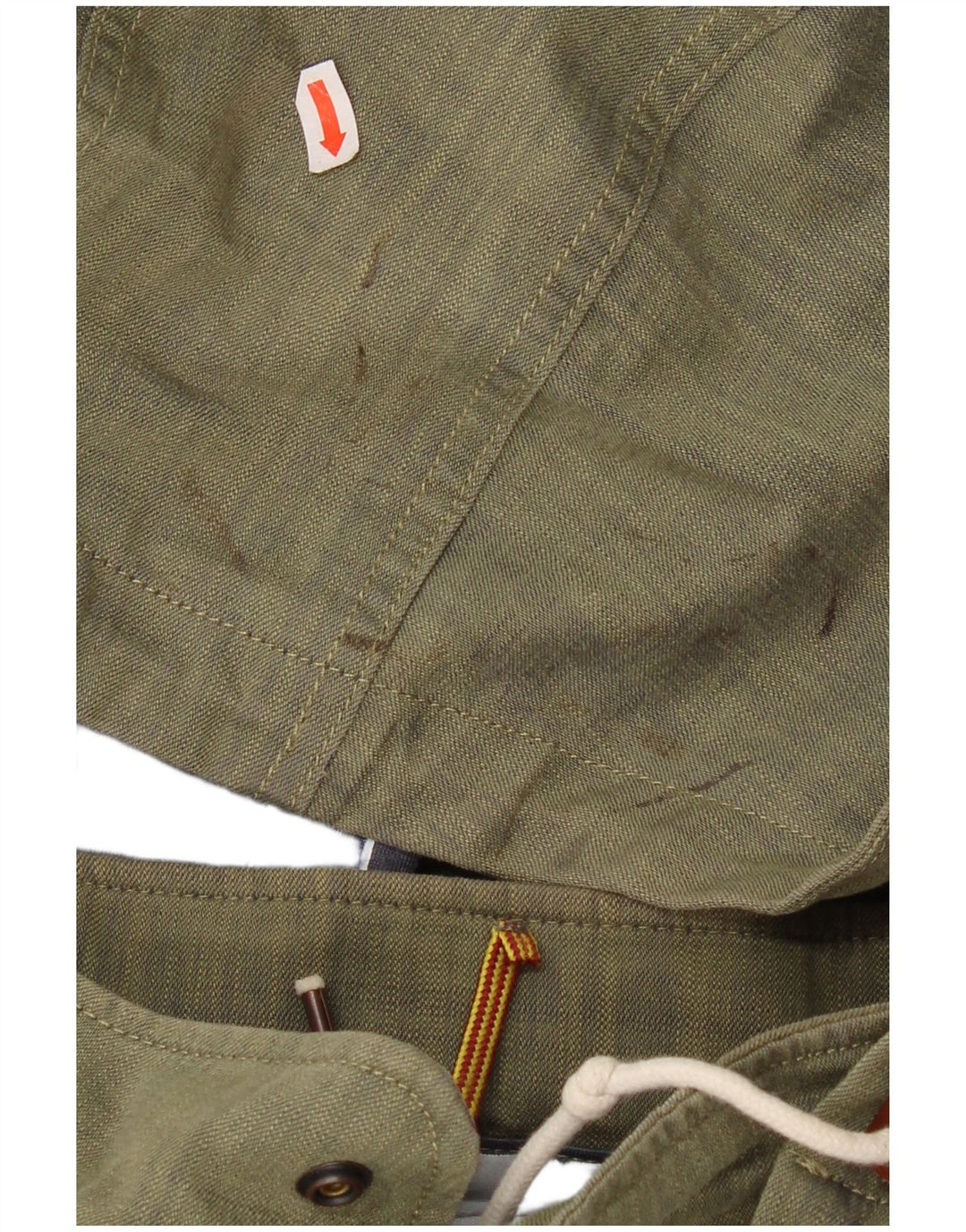 Timberland Herre Hætte Vandtæt Jakke UK 46 3XL Khaki