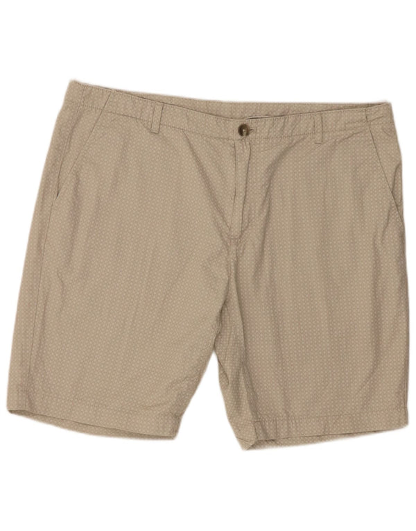 Calvin Klein Herre Chino Shorts W36 Large Beige Ternet Bomuld