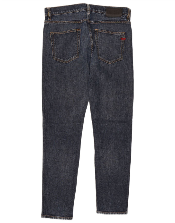 Diesel Herre Slim Jeans W32 L30 Navy Blue Lyocell
