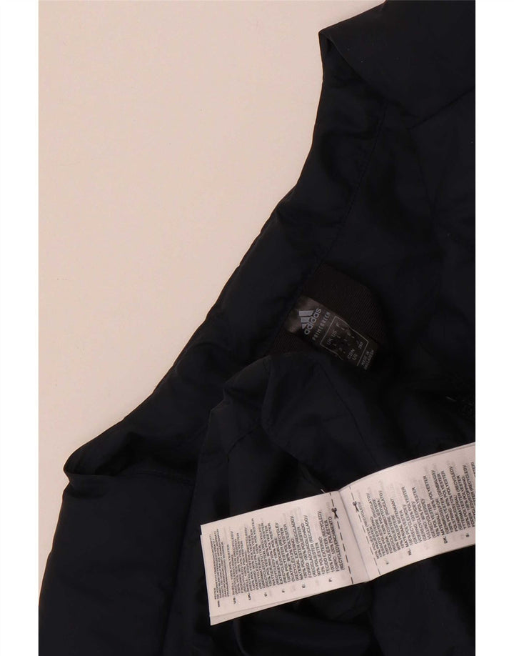 Adidas Polstret Herrejakke UK 40 Large Navy Blue Polyester
