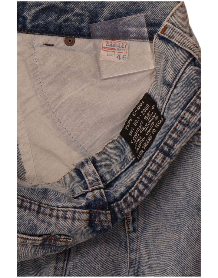 Casucci Dame Denim Nederdel IT 46 Stor W30 Blå Bomuld