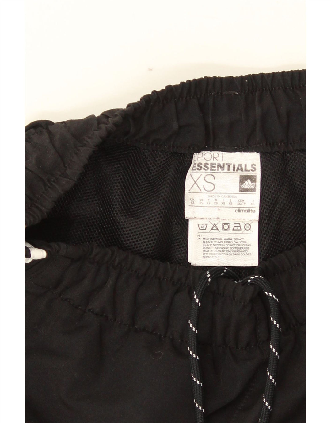 Adidas Herre Climalite Sportshorts XS Sort Polyester