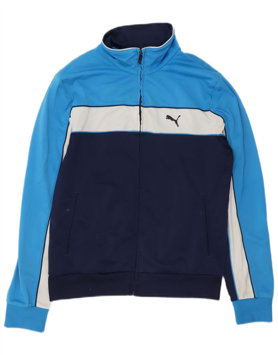 Puma Træningsdragt til mænd Topjakke Medium Navy Blue Colourblock
