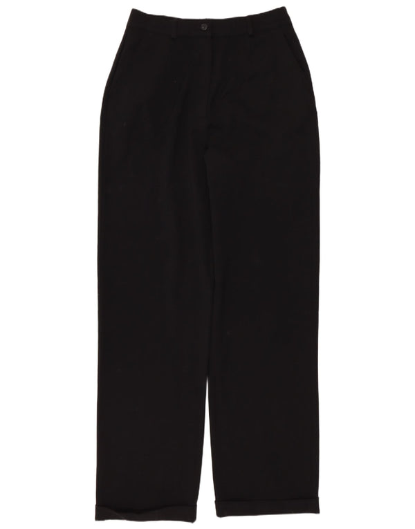 Max Mara Dame Weekend High Waist Casual Bukser Størrelse 10 W27 L31 Sort