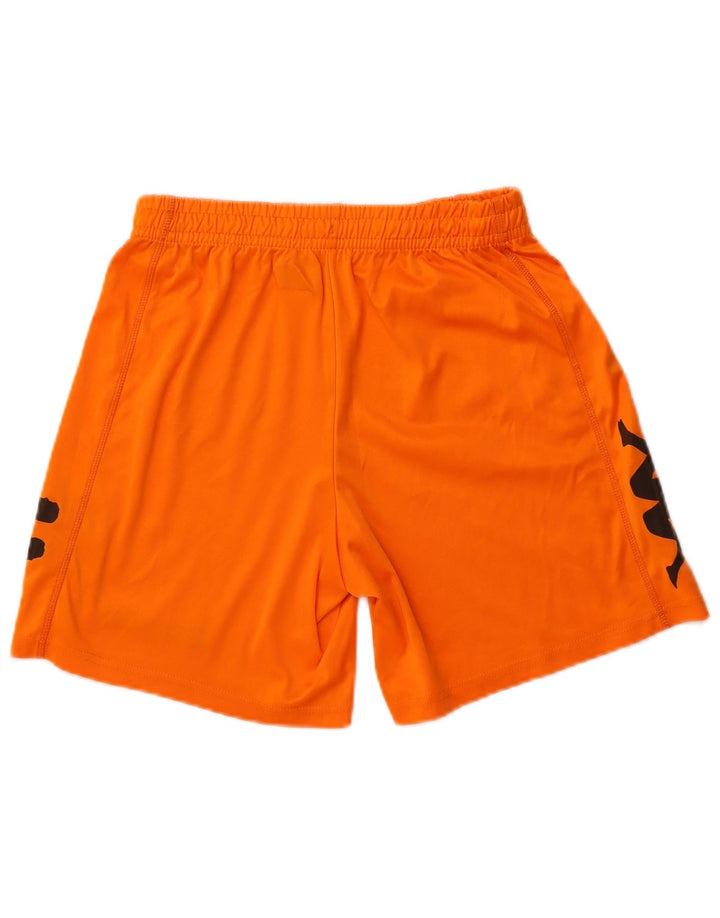 Kappa Herre grafiske sportsshorts Små orange polyester