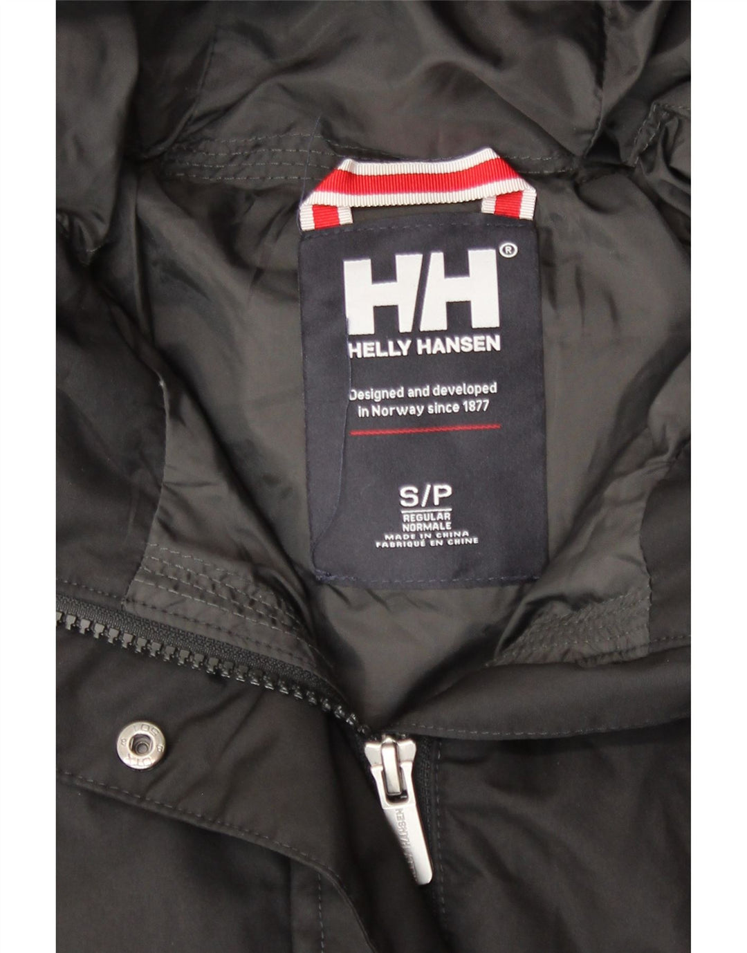 Helly Hansen Dame Hætte Polstret Frakke UK 10 Small Black Polyester