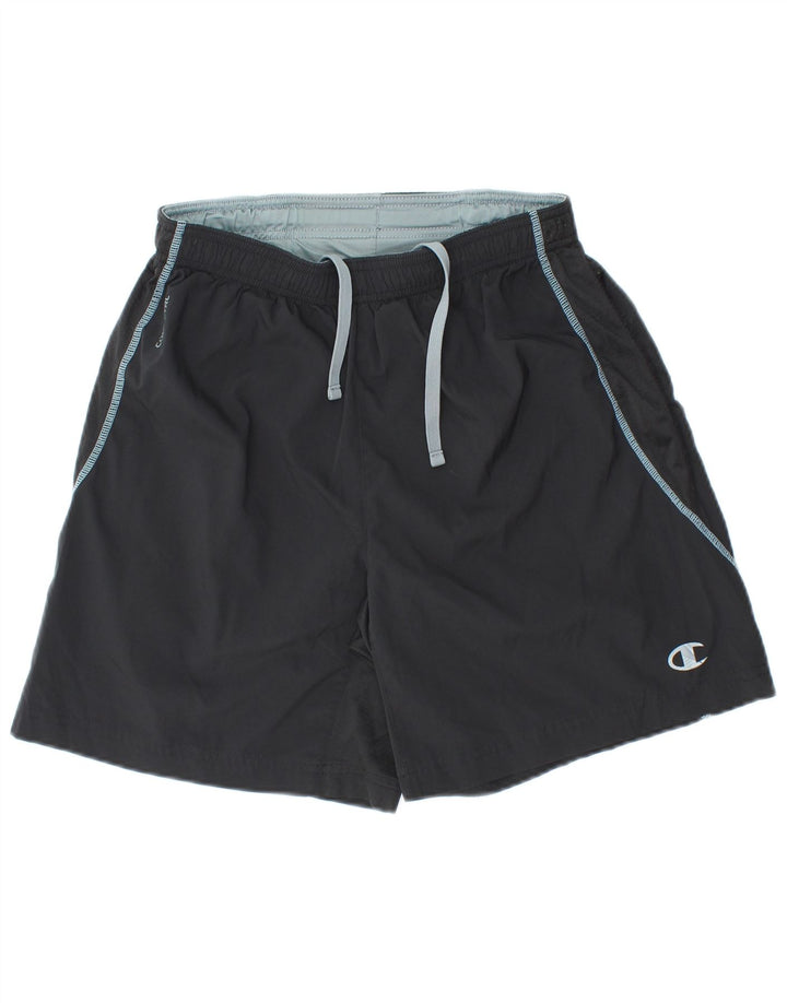 CHAMPION Mens Sport Shorts Small  Black
