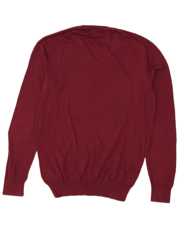 Polo Ralph Lauren Herre Slim Fit V-hals sweater lille Bourgogne bomuld