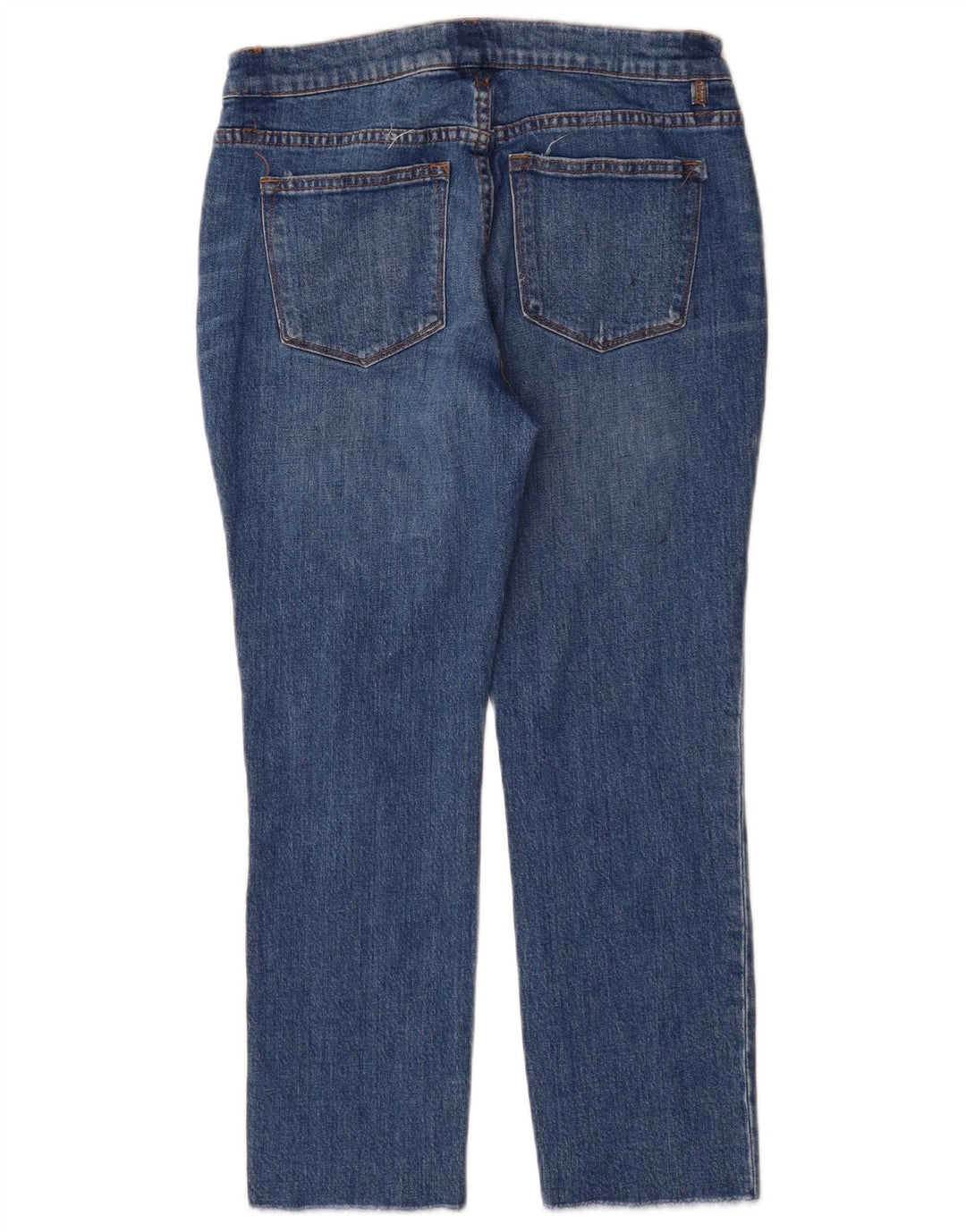 J. Crew Kvinde Kæreste Distressed Slim Jeans W28 L26 Blå