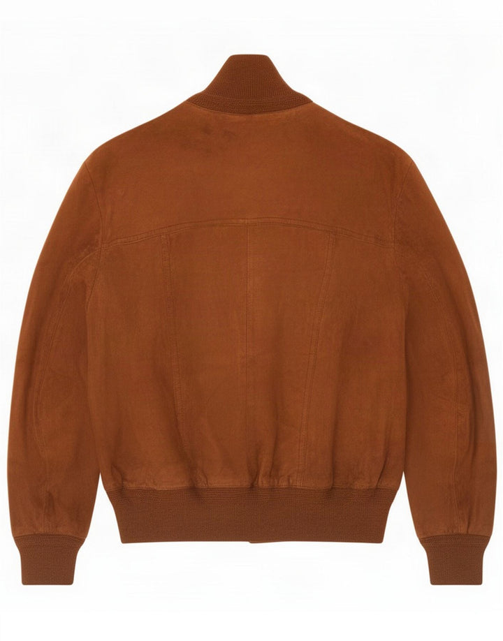 Vintage Herre Ruskind Bomber Jacket UK 40 Large Brown