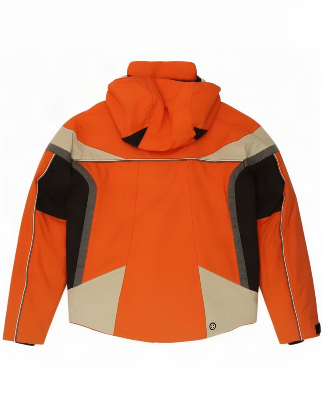 Colmar Skijakke med hætte til mænd IT 52 Stor Orange Colourblock