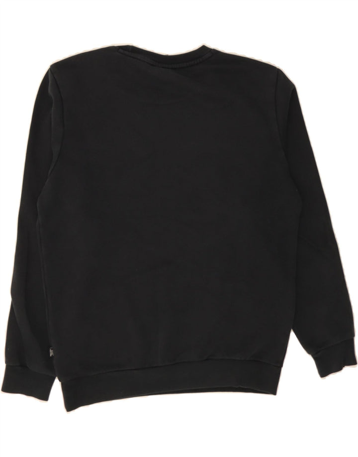 PUMA Mens Sweatshirt Jumper Small Navy Blue Cotton Vintage Puma and Second-Hand Puma from Messina Hembry 