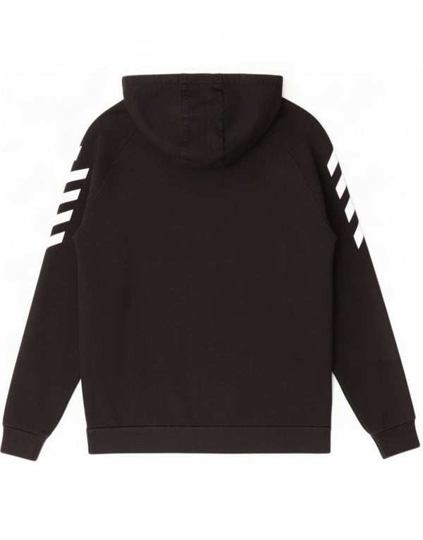 Hurley Herre grafisk hættetrøje Jumper Stor Sort Colourblock Bomuld
