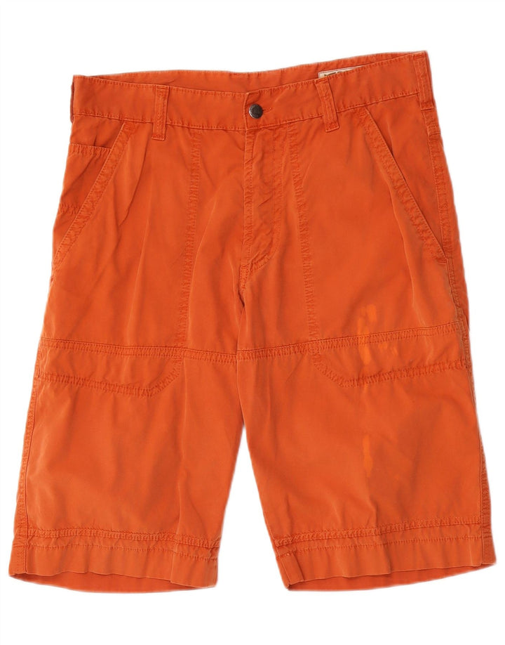 Gas Chino Shorts til mænd W31 Medium Orange Bomuld